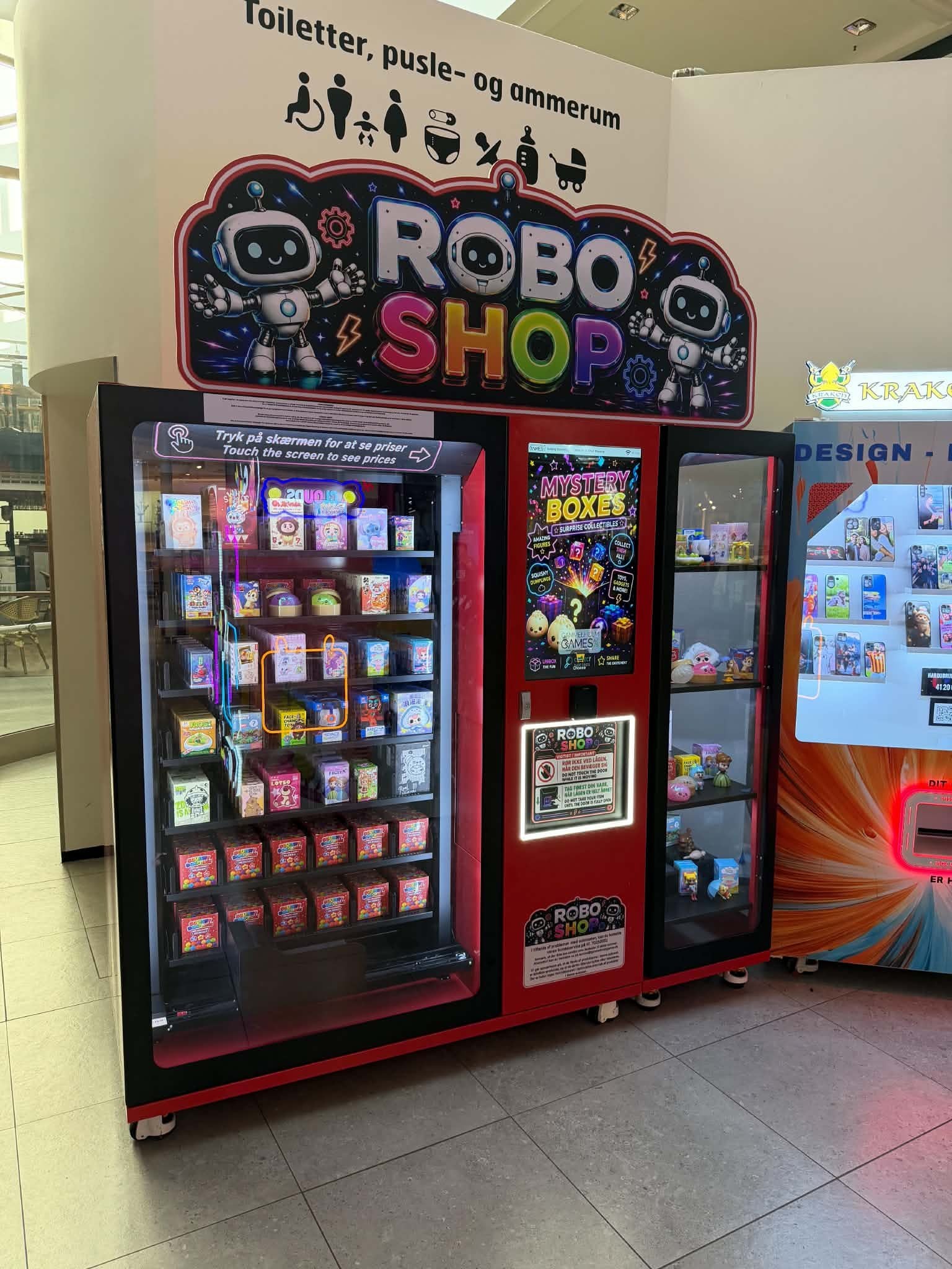 RoboShop med tilpasset Japan-tema